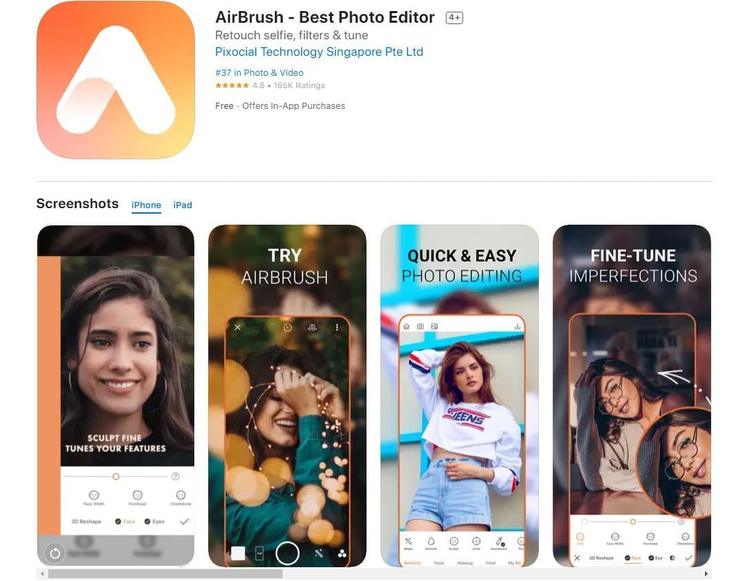 airbrush emojis remover app
