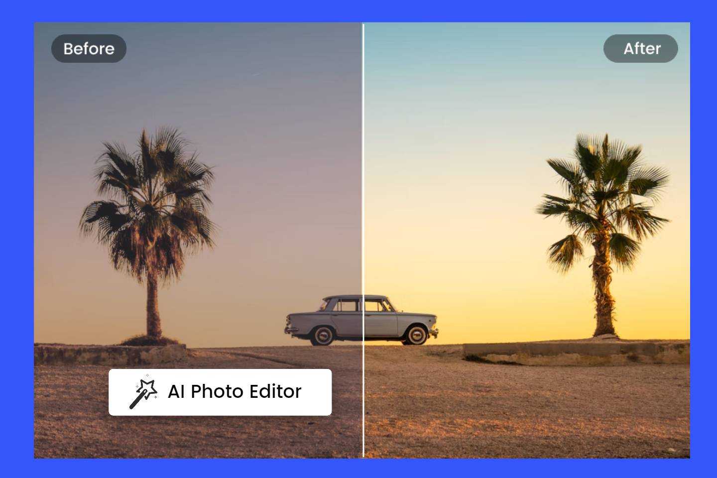 Bearbeiten Sie Landschaftsfotos online mit dem KI-Bildbearbeitungstool von Fotor