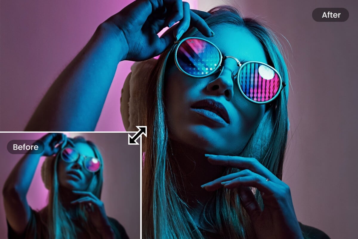 how to fix pixelated image