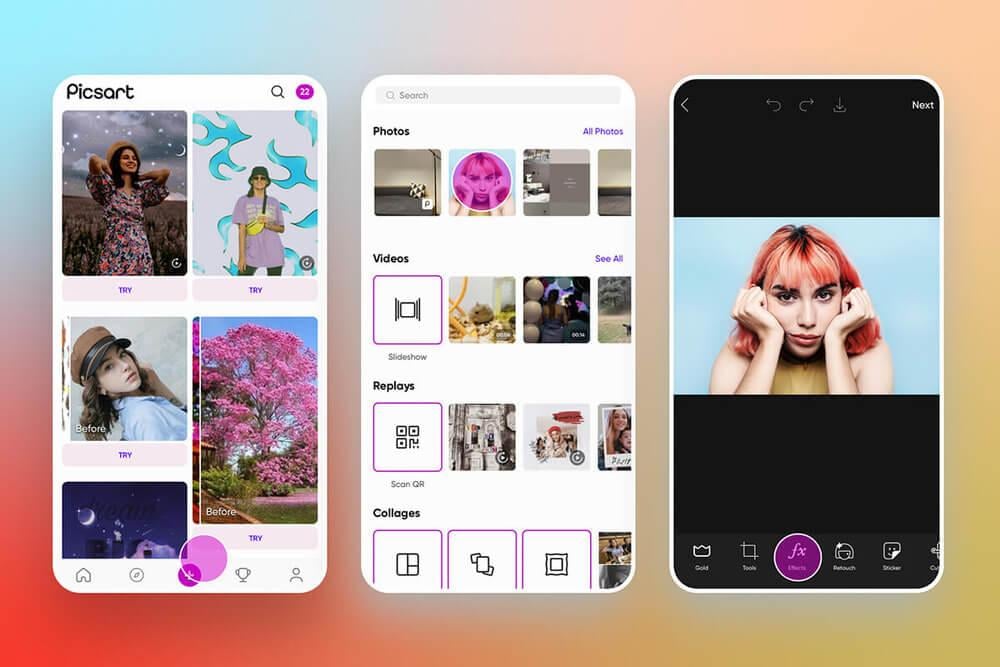 picsart photo enhancer app